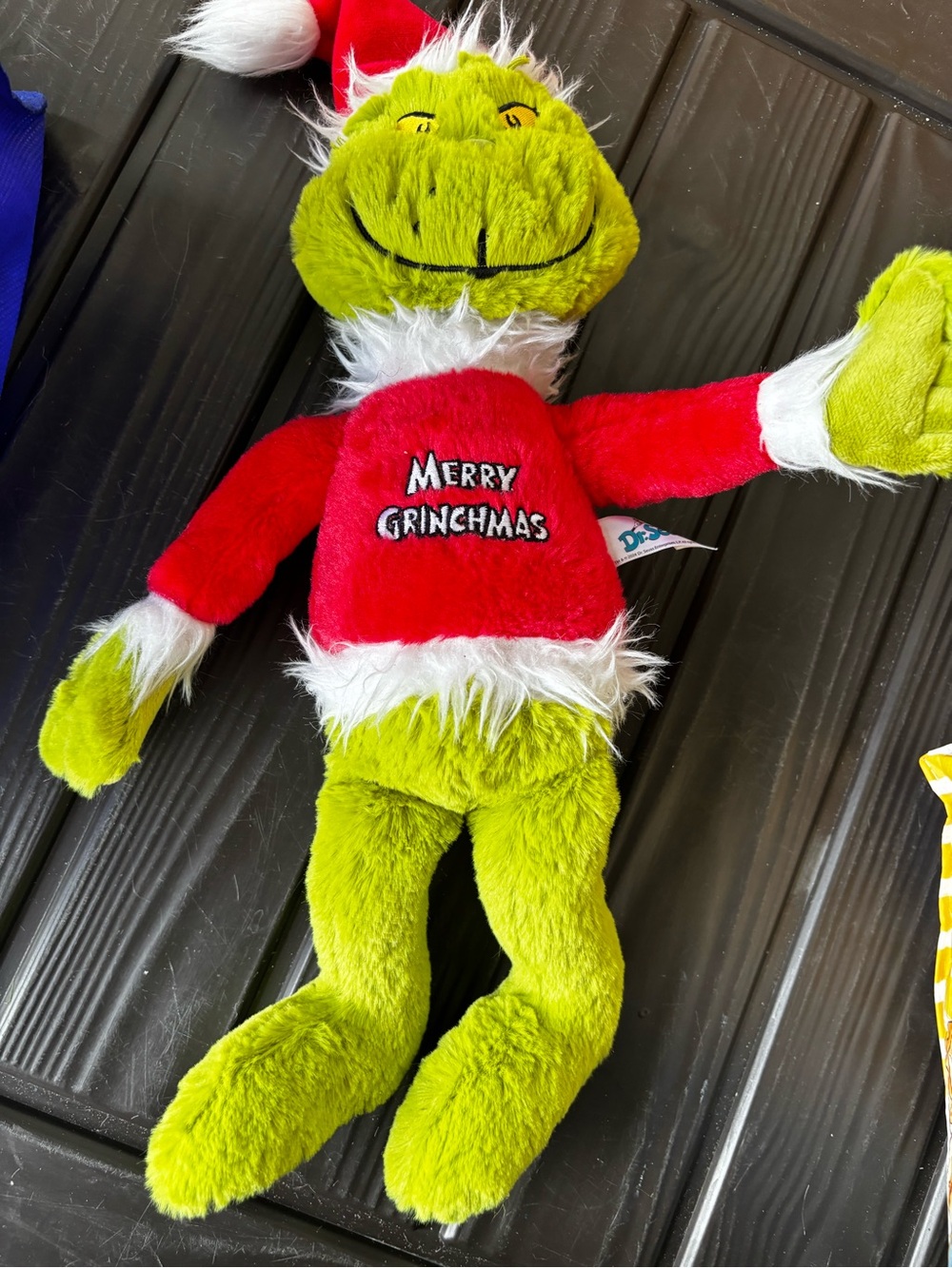 Dr. Seuss Grinch Plush Toy Red and Green Merry Grinchmas